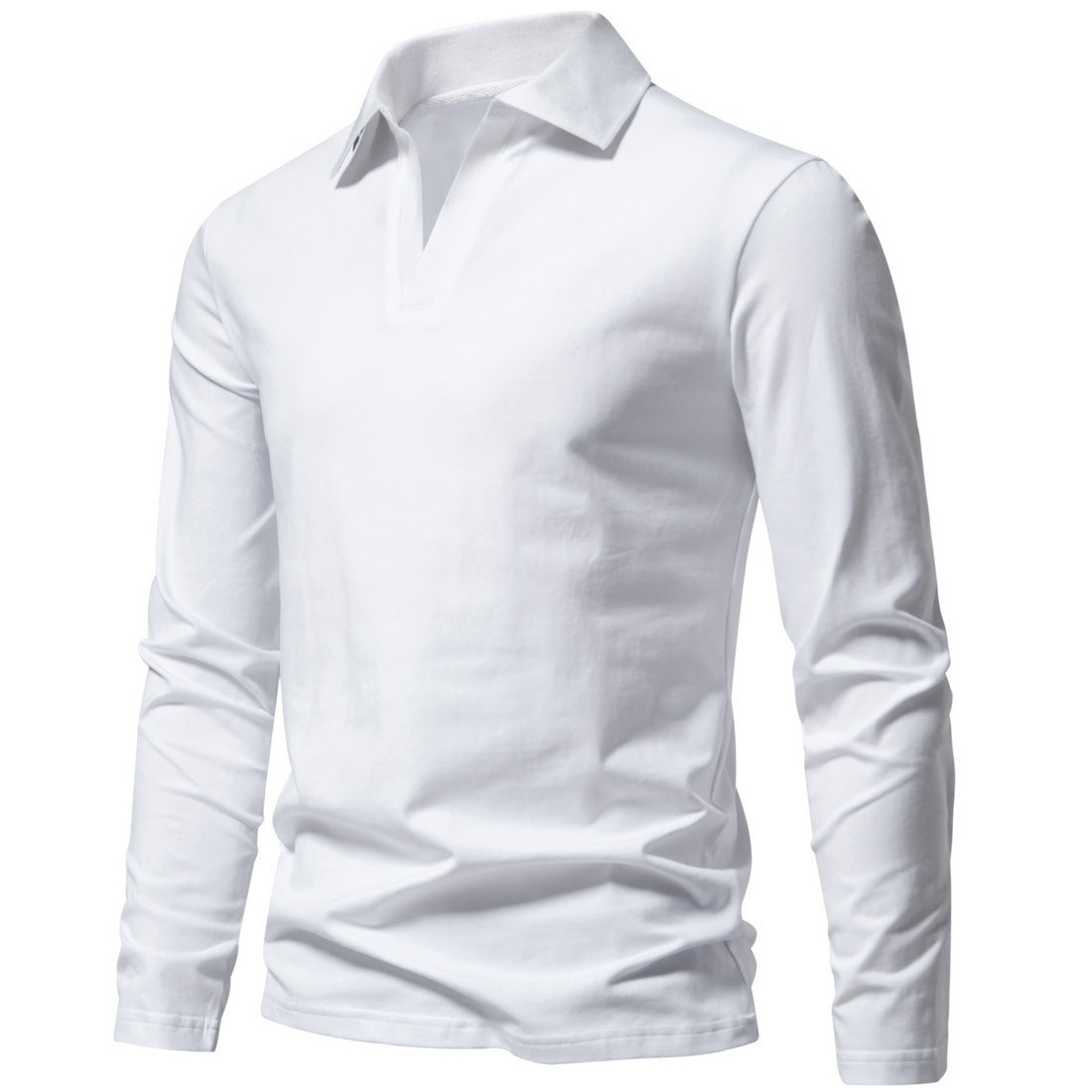 Lyrio | Elegant poloshirt met lange mouwen