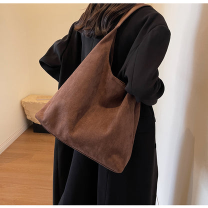 Lyrio | Suede Tote Bag