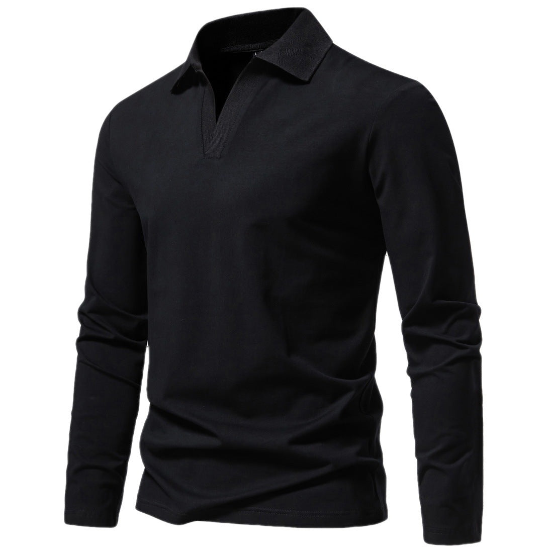 Lyrio | Elegant poloshirt met lange mouwen