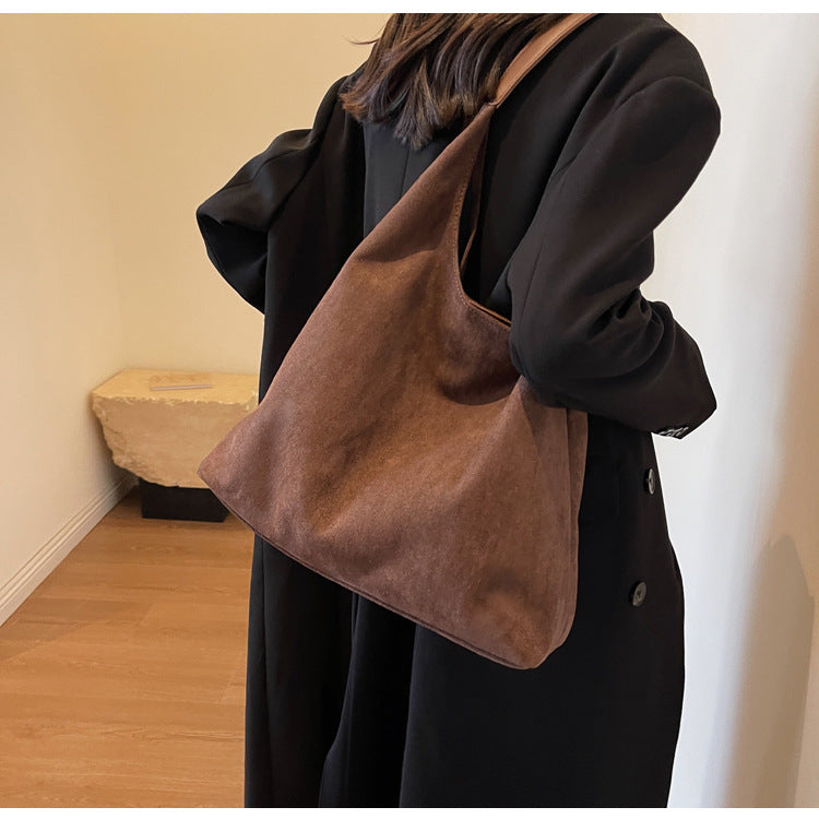 Lyrio | Suede Tote Bag